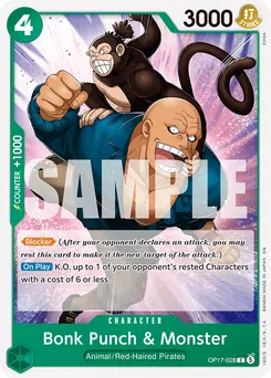Bonk Punch & Monster