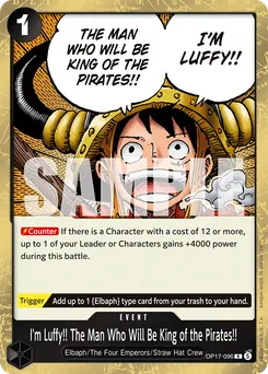 I'm Luffy!! The Man Who Will Be King of the Pirates!!