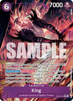 King (Alternate Art)