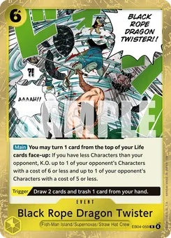 Black Rope Dragon Twiste