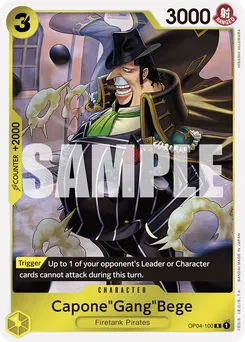 Capone"Gang"Bege (OP04-100) (Reprint)