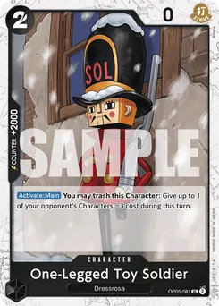 One-Legged Toy Soldier (Jolly Roger Foil)
