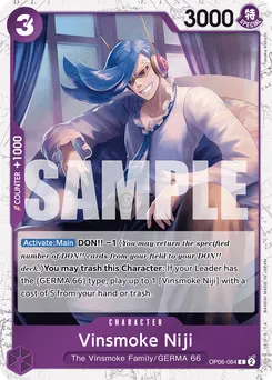 Vinsmoke Niji (OP06-064) (Jolly Roger Foil)
