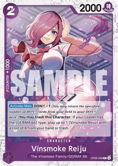 Vinsmoke Reiju (OP06-068) (Jolly Roger Foil)