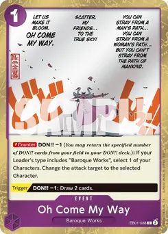 Oh Come My Way (Pirate Foil)
