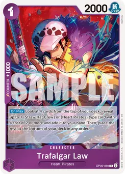 Trafalgar Law - OP09-069 (Reprint)