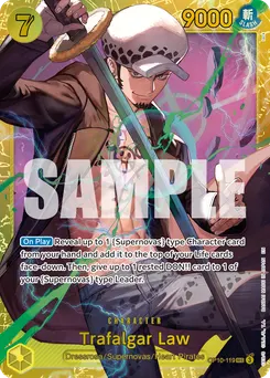 Trafalgar Law - OP10-119 (Reprint)