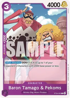 Baron Tamago & Pekoms