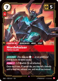 Mordekaiser, Twice Slain (Alternate Art)