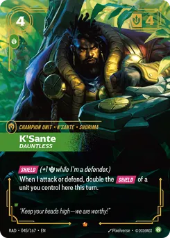 K'Sante, Dauntless (Alternate Art)