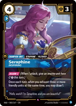 Seraphine, Inspiring