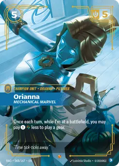 Orianna, Mechanical Marvel (Alternate Art)