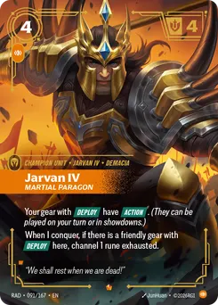 Jarvan IV, Martial Paragon (Alternate Art)