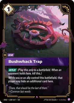 Bushwhack Trap
