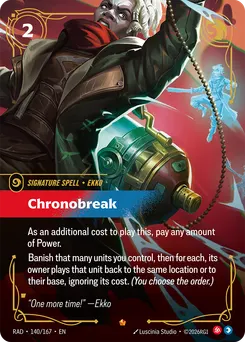 Chronobreak