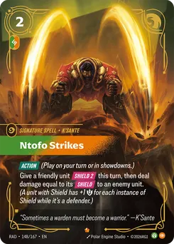 Ntofo Strikes