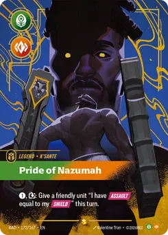 K'Sante, Pride of Nazumah (Overnumbered)