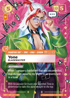 Yone, Blademaster (Heartsteel Overnumbered)