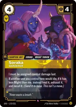 Soraka - Wanderer