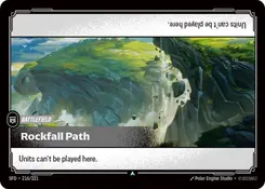 Rockfall Path