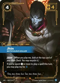 Jhin - Meticulous Killer