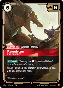 Renekton, Rage Fueled
