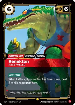 Renekton, Rage Fueled (Alternate Art)