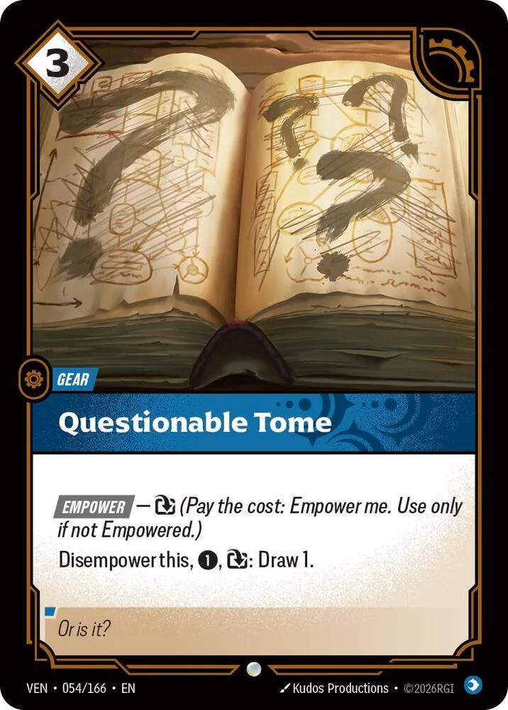 Questionable Tome