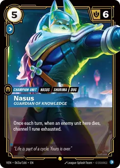 Nasus, Guardian of Knowledge (Alternate Art)