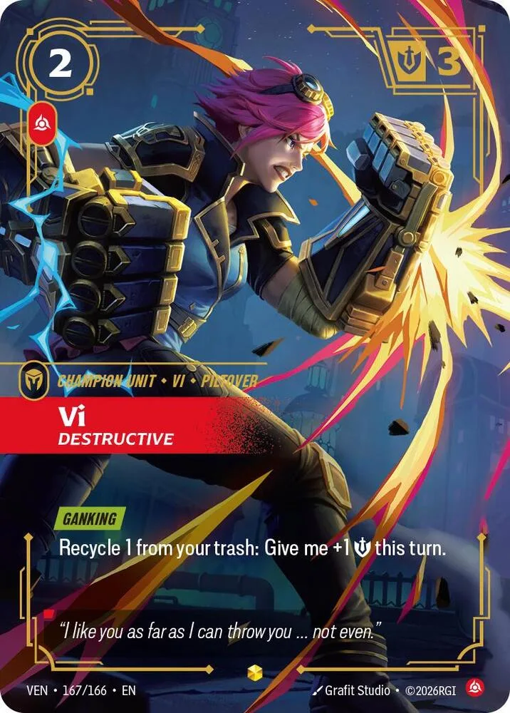 Vi, Destructive