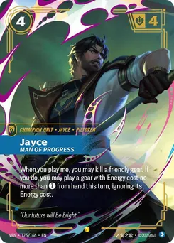 Jayce, Man of Progress