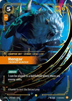 Rengar, Trophy Hunter
