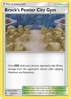Brock’s Pewter City Gym
