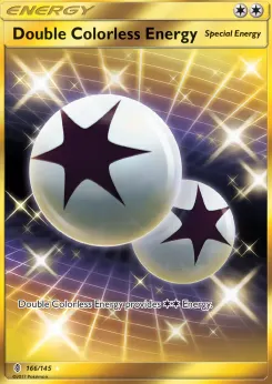 Double Colorless Energy