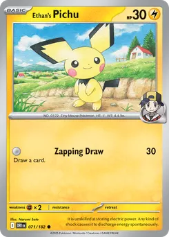 Ethan's Pichu