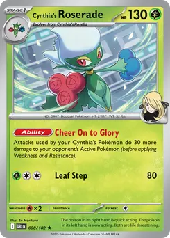 Cynthia's Roserade