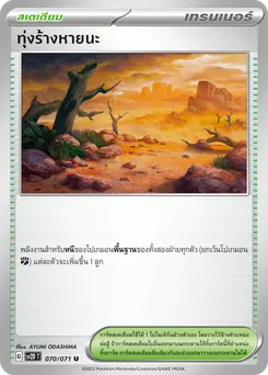 ทุ่งร้างหายนะ