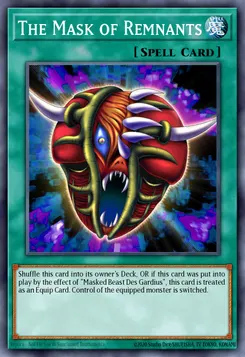 The Mask of Remnants