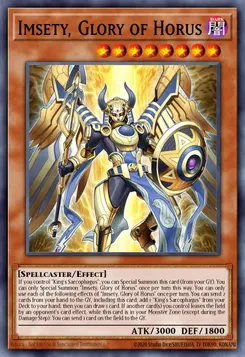 Imsety, Glory of Horus