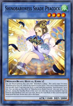 Shinobaroness Shade Peacock