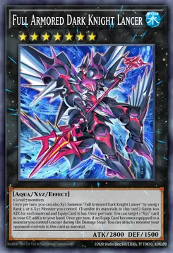Full Armored Dark Knight Lancer