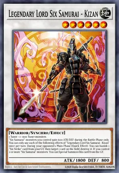 Legendary Lord Six Samurai - Kizan
