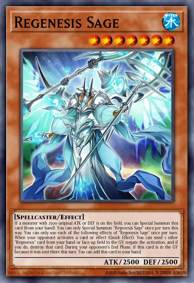 Regenesis Sage Shemot