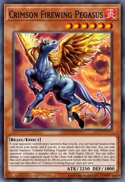 Firewing Pegasus, the Crimson Heavenly Horse