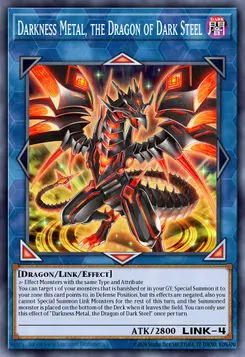 Darkness Metal, the Dragon of Dark Steel