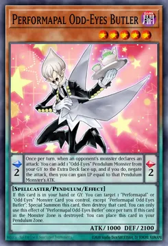 Performapal Odd-Eyes Butler