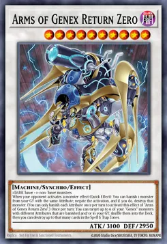 Arms of Genex Return Zero