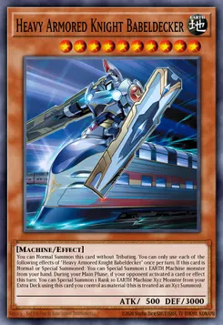 Heavy Armored Knight Babeldecker