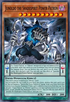 Junoldo the Shadespirit Power Patron