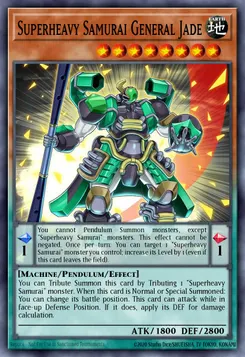 Superheavy Samurai General Jade